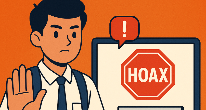 Jadilah Generasi Cerdas, Tolak Hoaks di Era Digital