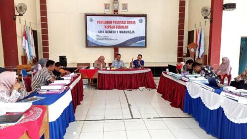 Kegiatan Penilaian Prestasi Kinerja Kepala Sekolah Tahun 2022 .